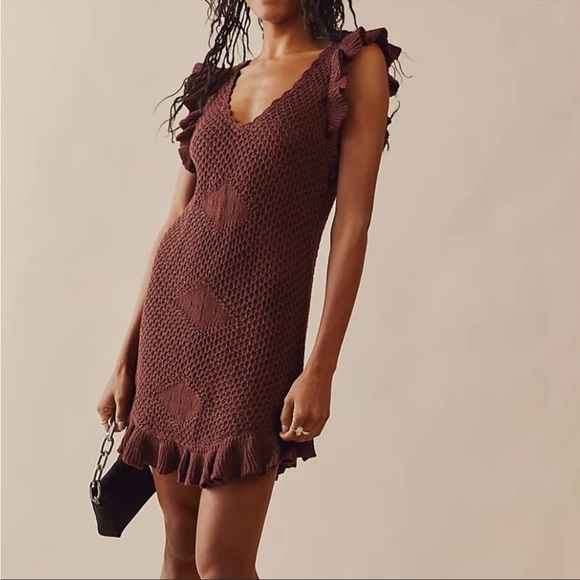 Free People Other - Free People Mykonos Fauxchet Cover Up Large NWOT